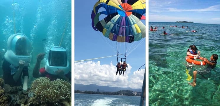  pulau menarik dekat kota kinabalu