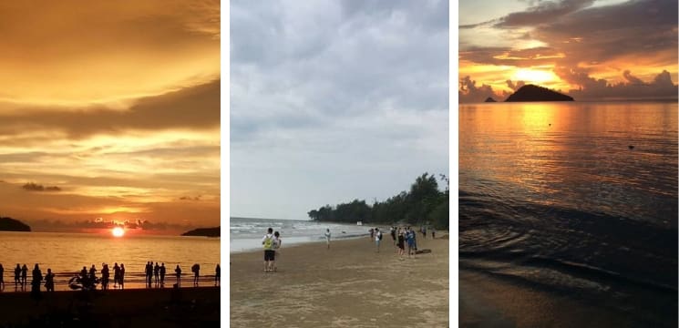 pantai menarik di kota kinabalu