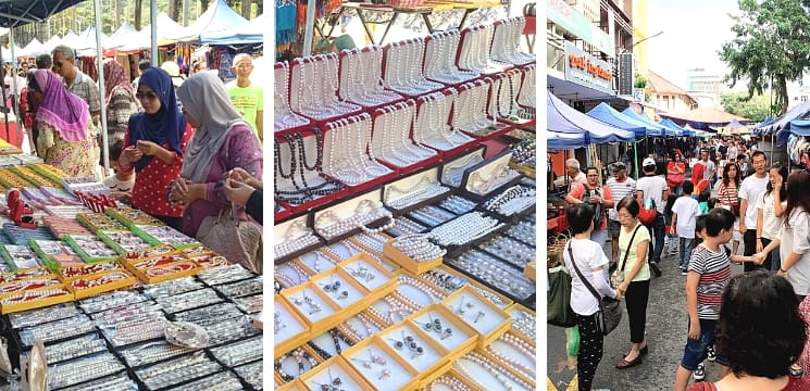 pasar minggu di kota kinabalu