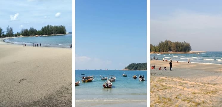 pantai teluk kalung bercuti