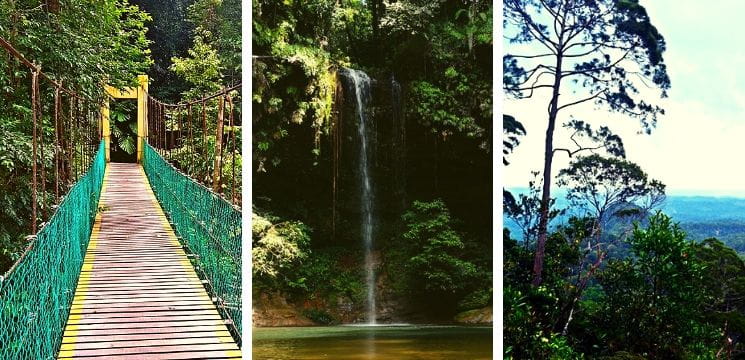 tempat hiking di miri sarawak