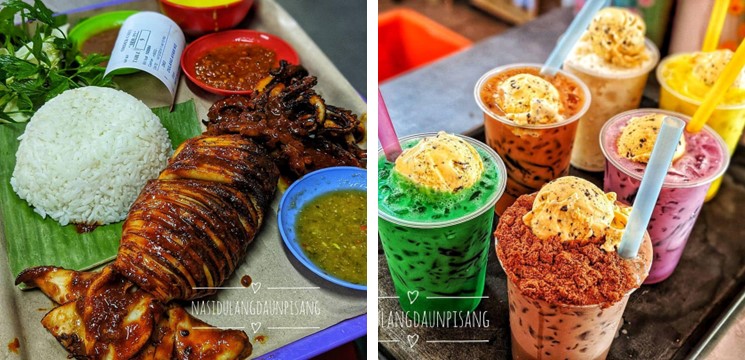 Nasi Dulang Daun Pisang