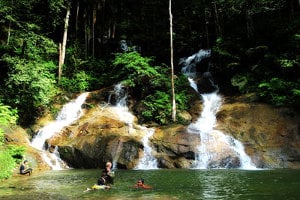 air terjun mandi manda selangor