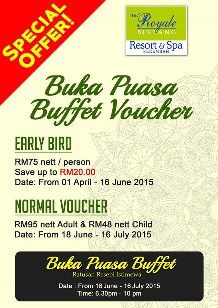 buffet ramadhan 2015 seremban promosi