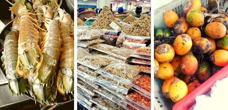 pasar umum sandakan sabah beli belah