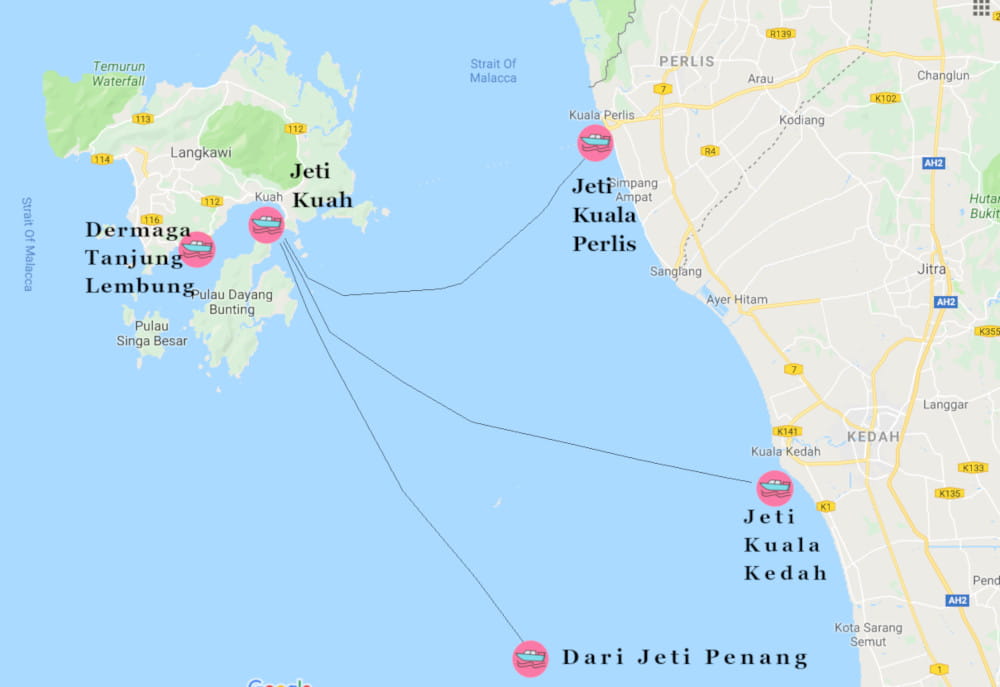 Harga Tiket Feri Ke Langkawi 2021 Kini Boleh Bawa Kereta Sendiri