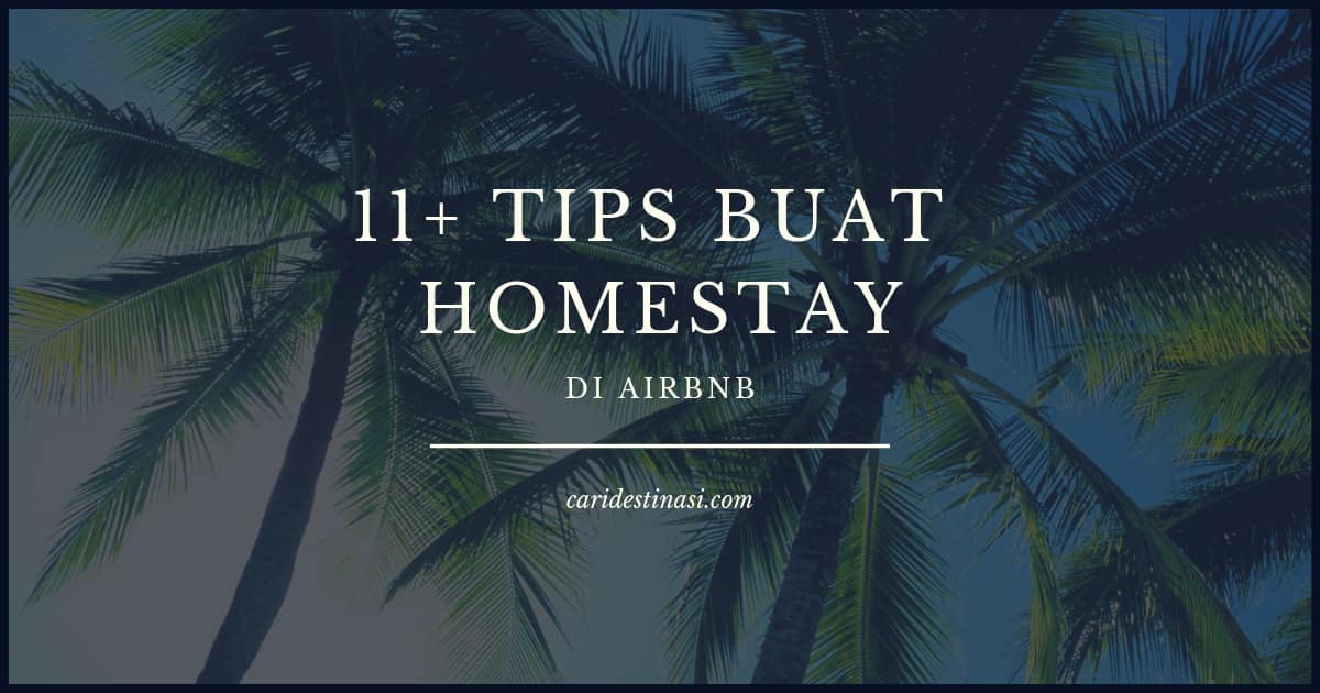 tips buat homestay airbnb