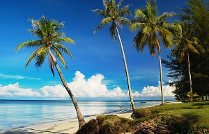 pantai di labuan yang menarik