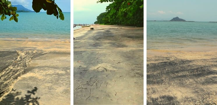 pantai pasir hitam langkawi