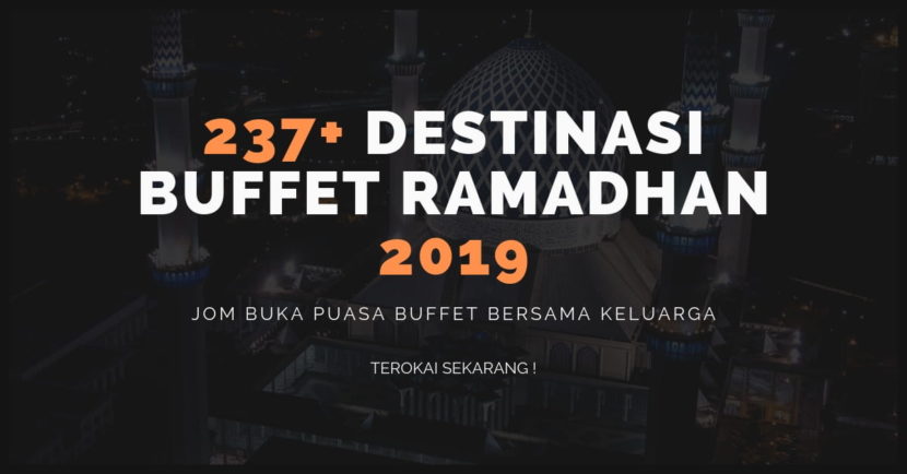 237+ destinasi buffet ramadhan 2019