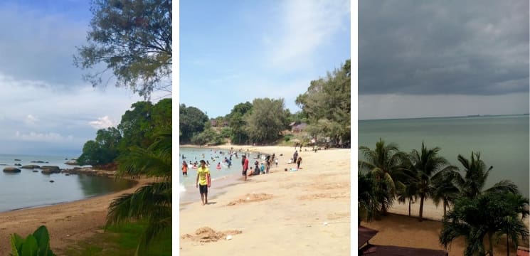 pantai popular di Melaka