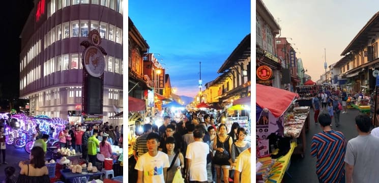 pasar malam melaka menarik