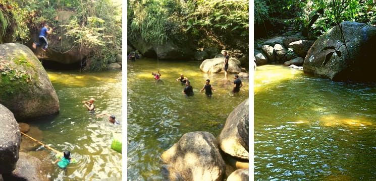 air terjun kedondong batang kali