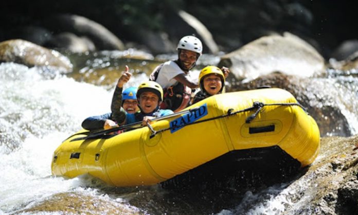 hutan lipur sedim river rafting