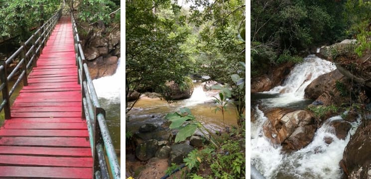 air terjun lata jarum raub pahang