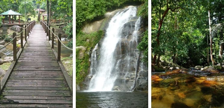 air terjun lata kekabu perak