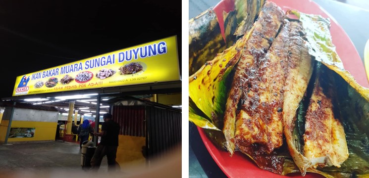 ikan bakar muara sungai duyung