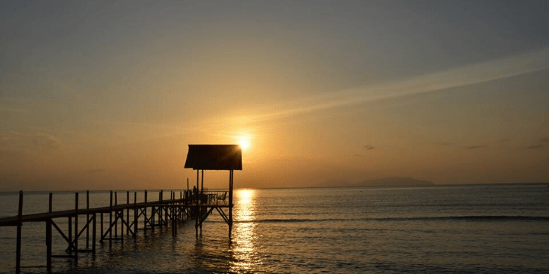 Pulau Lang Tengah - Melihat Matahari Terbenam