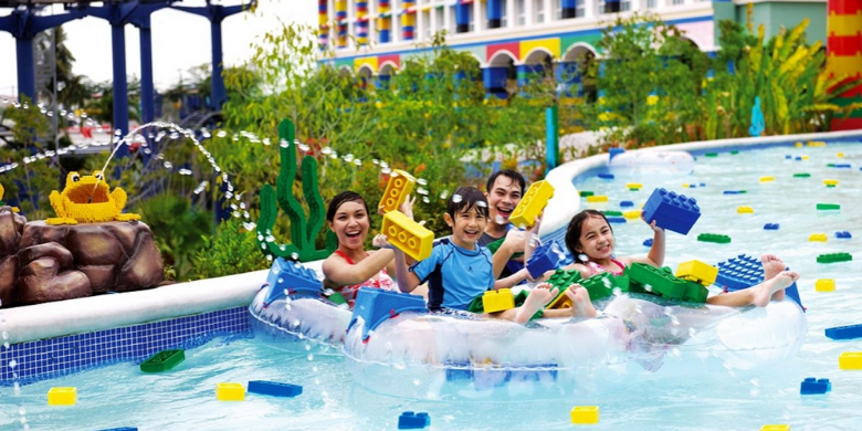 Legoland Malaysia Johor - Build-A-Raft