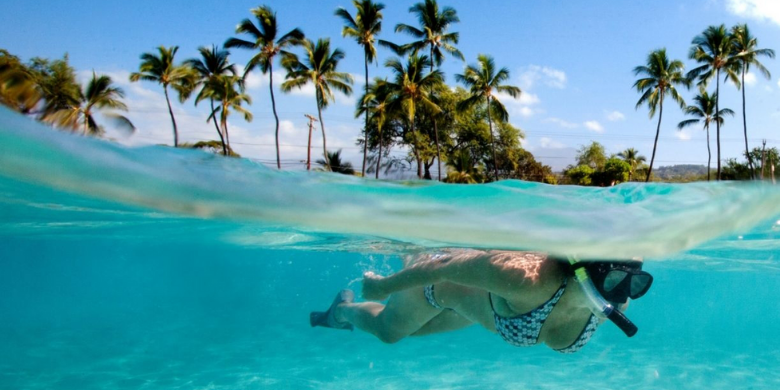 Pulau Besar Mersing - Menyelam permukaan (Snorkeling)