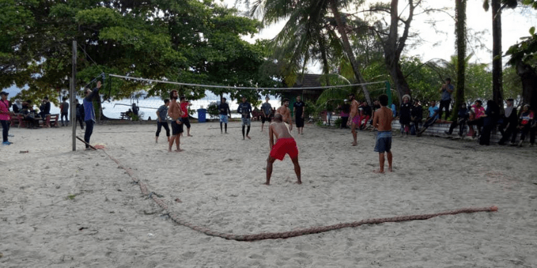 Pulau Kapas - Bola Tampar Pantai (Beach Volleyball)