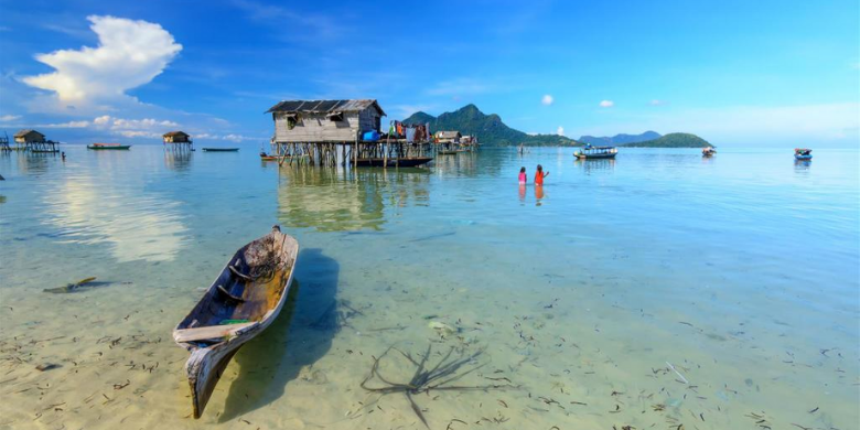 Pulau Mabul - Lawati Perkampungan Bajau Laut