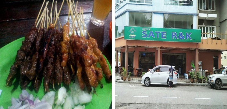 sate makan sedap melaka