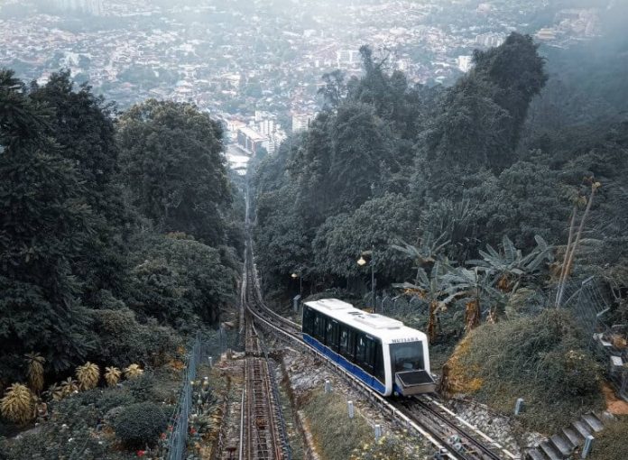 Penang Hill Tram View