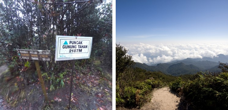 gunung tahan hiking