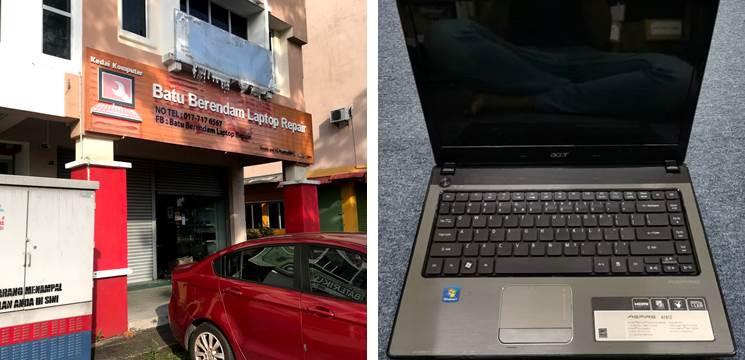 Laptop murah melaka