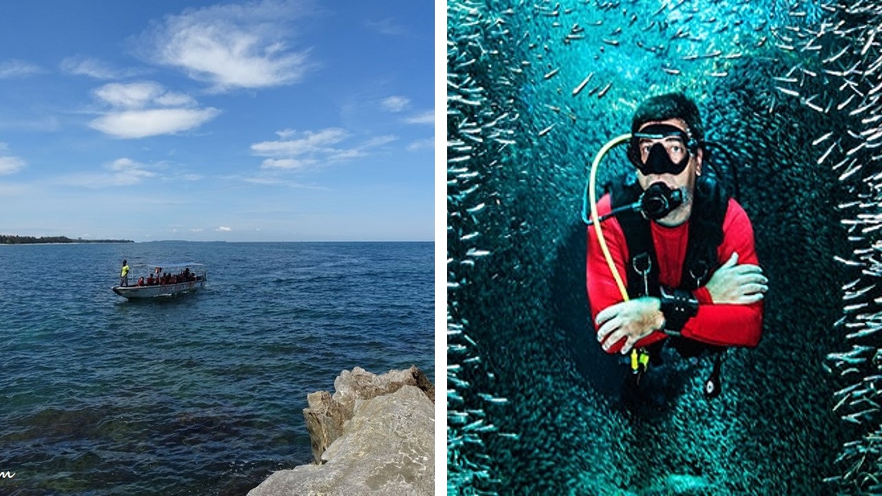 pulau layang-layang diving