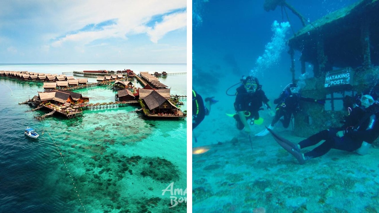 pulau kapalai diving