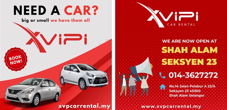 Kereta Sewa Xvipi