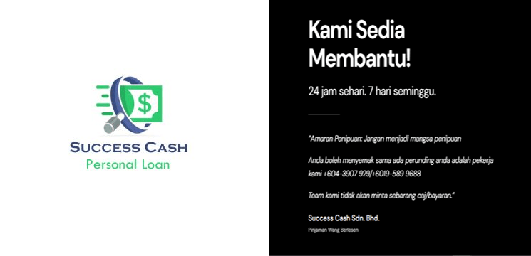 Pinjaman bermula dari RM 1,000