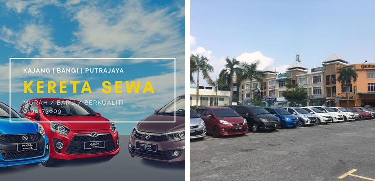 Kereta Sewa Murah Kajang Bangi Putrajaya KL