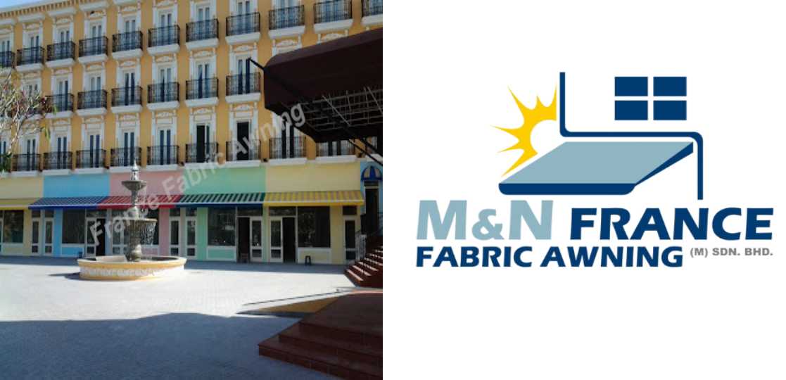 M & N France Fabric Awning 