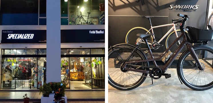 kedai basikal yang popular di Petaling Jaya
