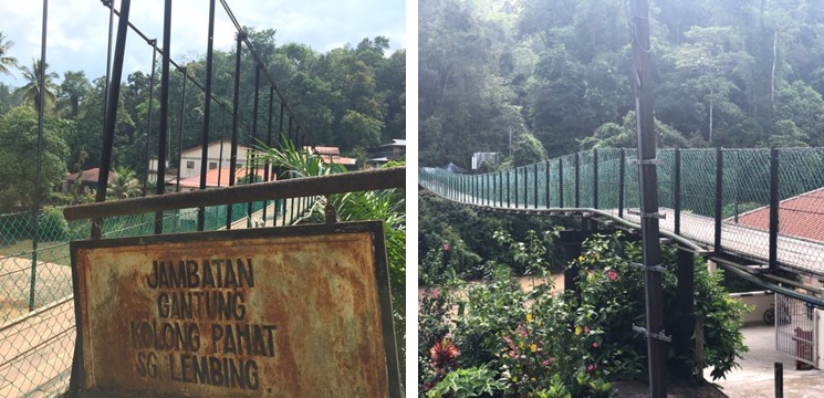 CariDestinasi Jambatan Gantung Sungai Lembing