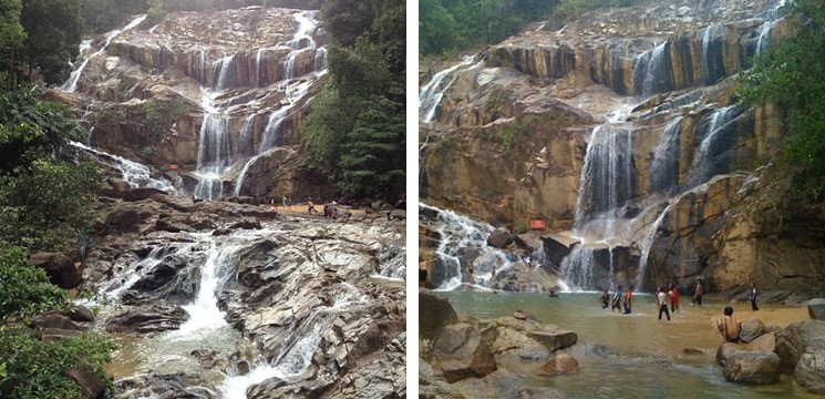 air terjun sungai pandan foto