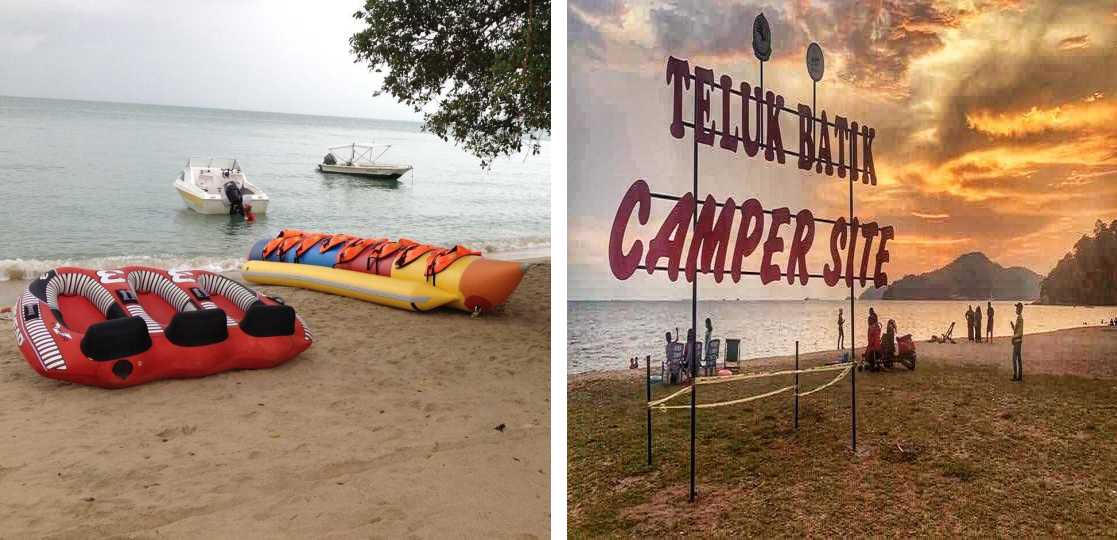 Teluk batik campsite