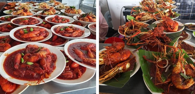 restoran udang galah teluk intan foto