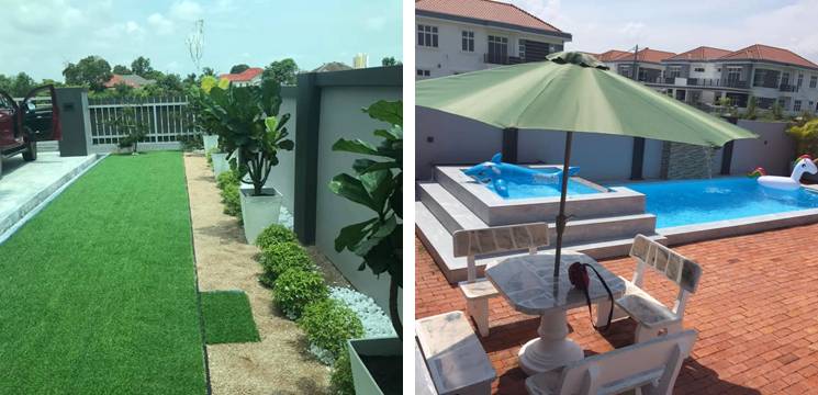 Nazirah villa private pool
