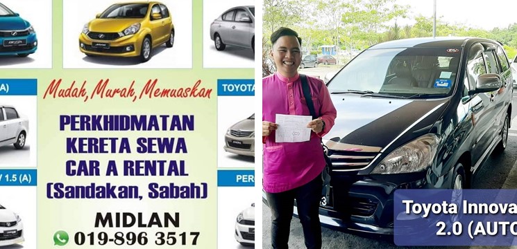 Car A Rental Sandakan Sabah