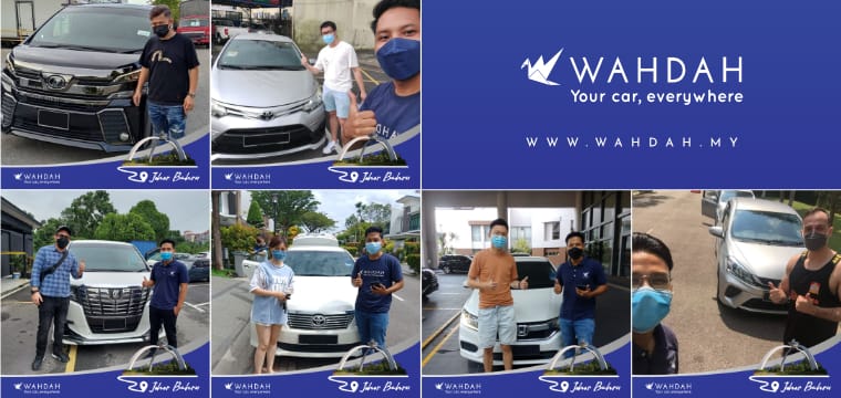 Wahdah kereta sewa Johor Bahru