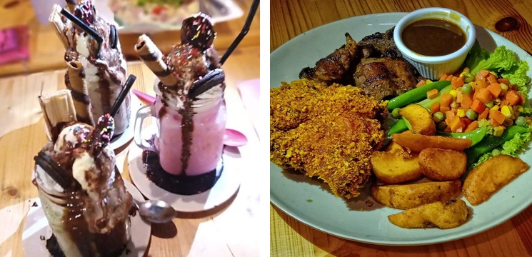 kedai makan halal bentong tanduk cafe foto