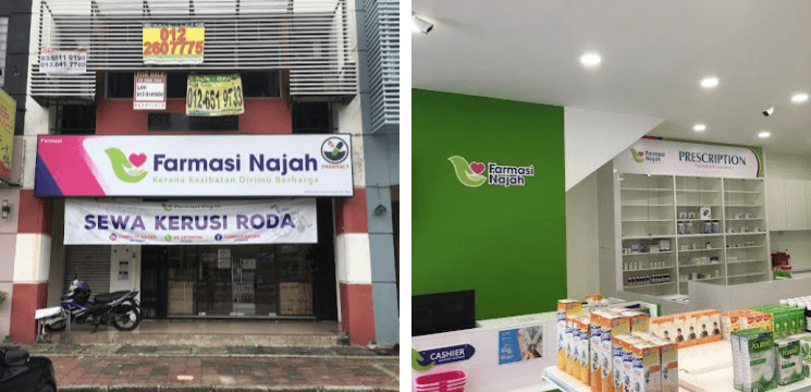 Farmasi Najah Seksyen 13 Shah Alam