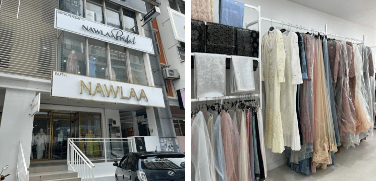 Butik Pengantin NAWLAA, Seksyen 9, Bangi