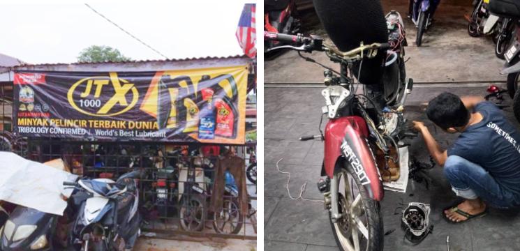 Bengkel Motor Hanaz, Jalan Pantai Peringgit