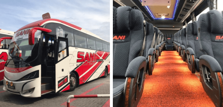 Syarikat Bas Sani Express di Stesen Bas Kota Bharu