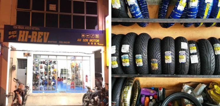 Kedai Ah Sen Motor, Klebang Besar, Melaka